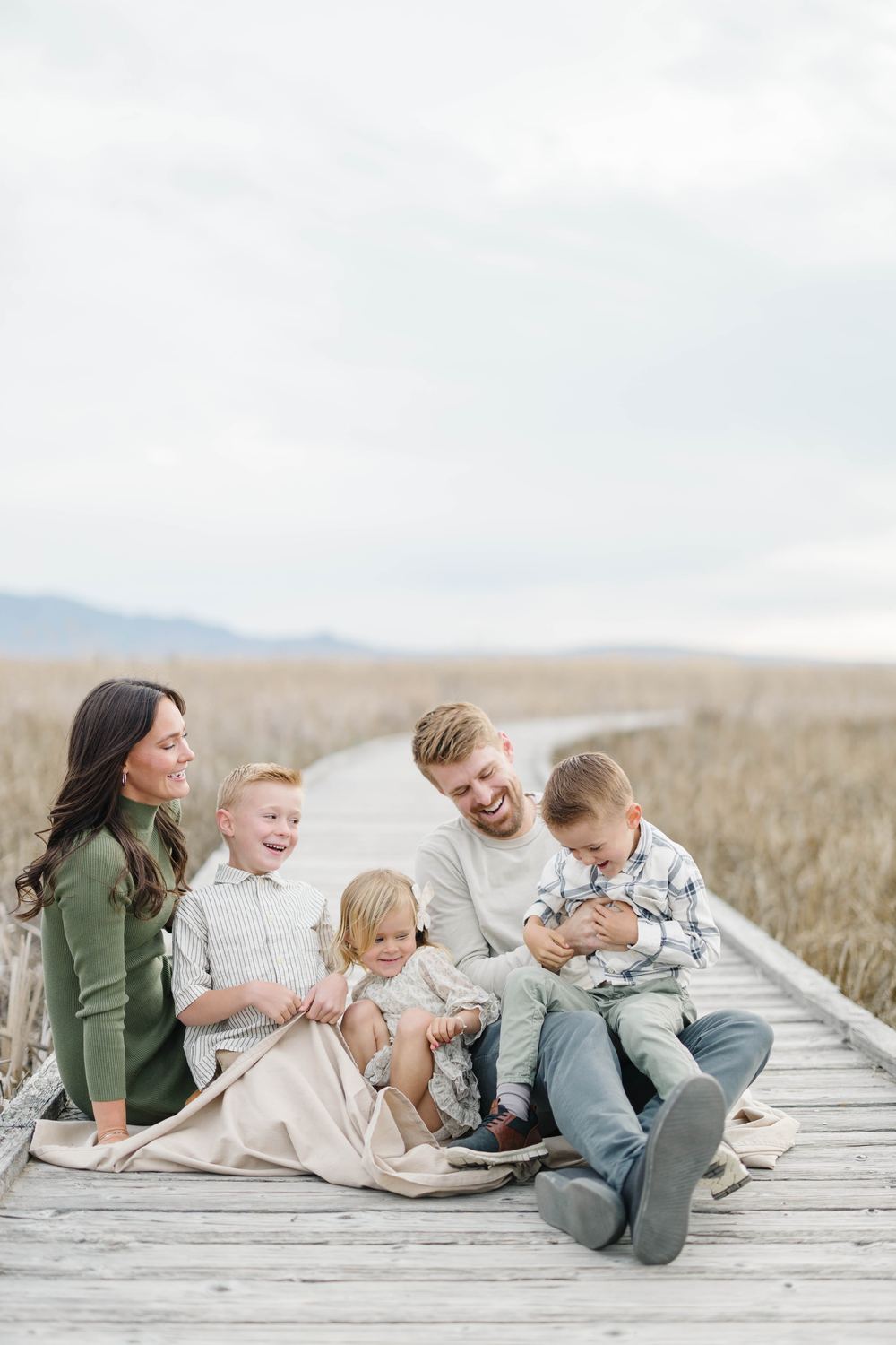 Jason West with his family